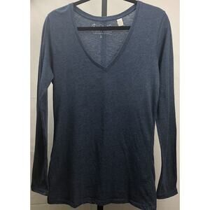 Threads 4 Thought T-Shirt Women L Blue Cotton Lightweight Sustainable Apparel